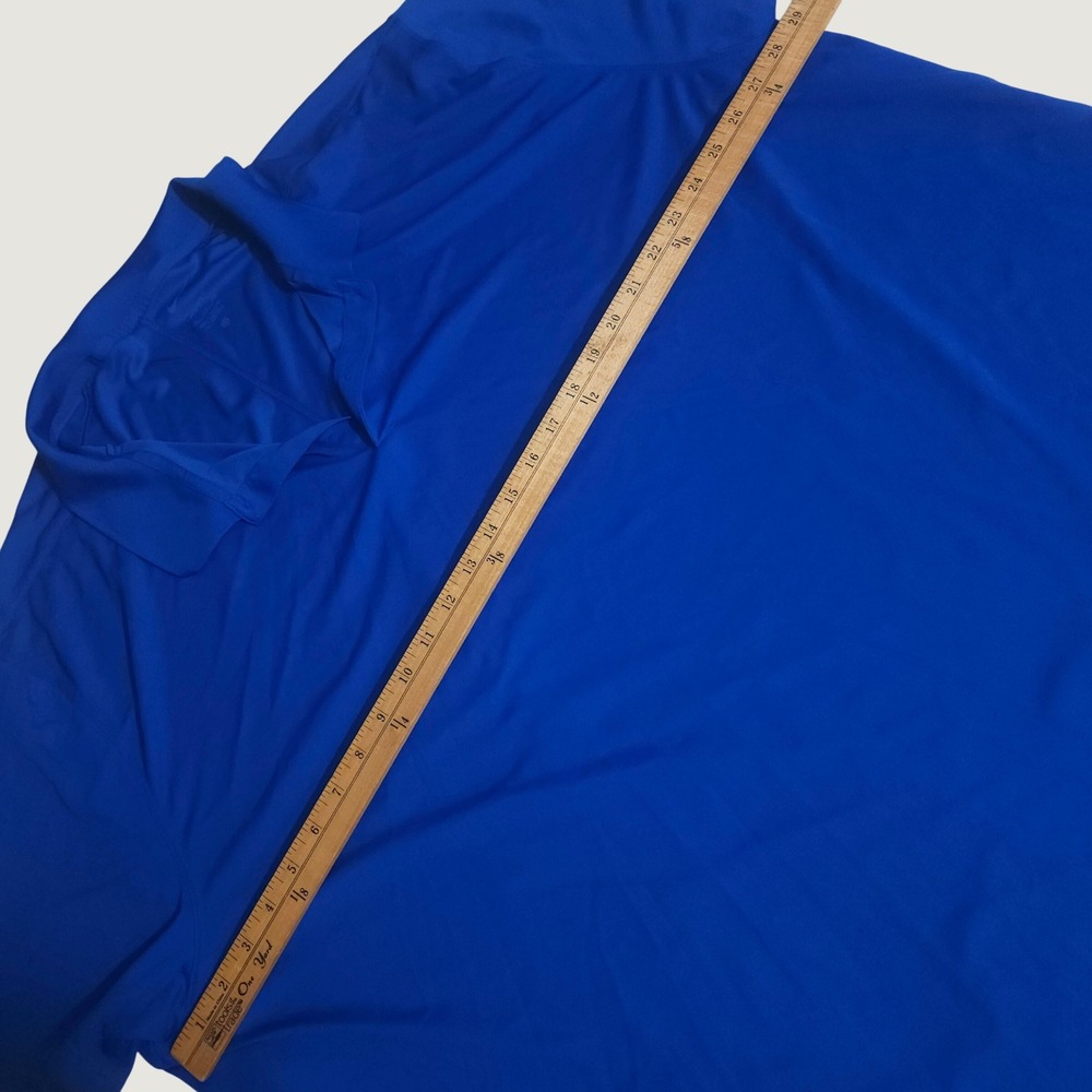 Nike Dri-FIT Mens 4XL Royal Blue Short Sleeve Golf Performance Polo Shirt - Picture 5 of 5